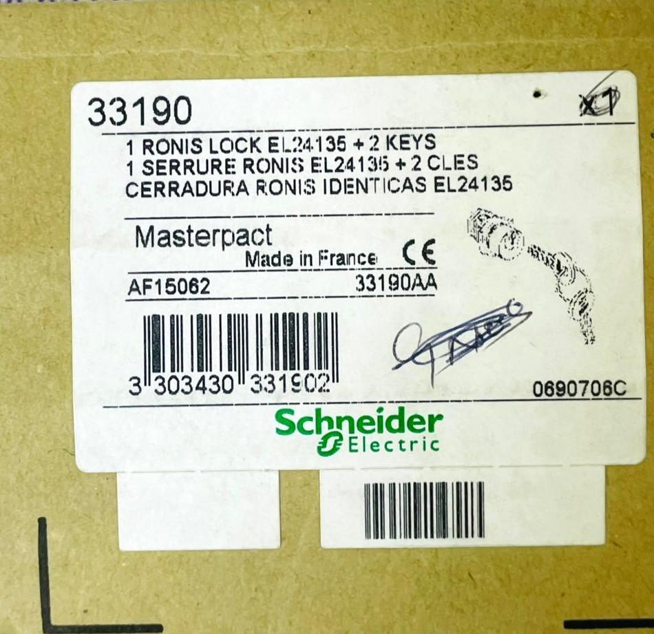 SCHNEIDER ELECTRIC 33190 Ronis Keylock