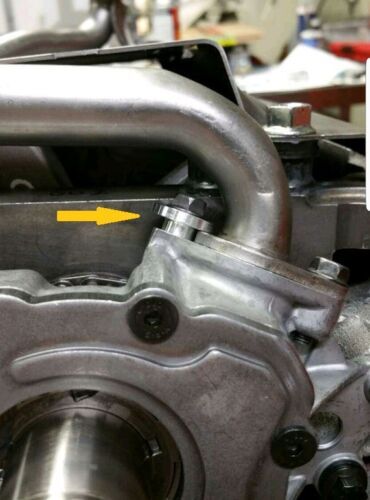 LS Barbell Oil Diverter Pickup Tube Hold Down Gallery Plug LS1-2-3 5.3 LQ4 etc