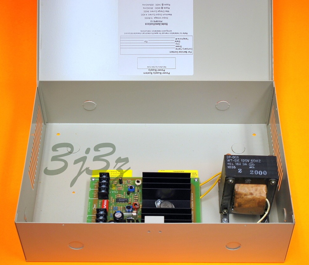 ALARM SAF PS5-BFS-12 Power Support System