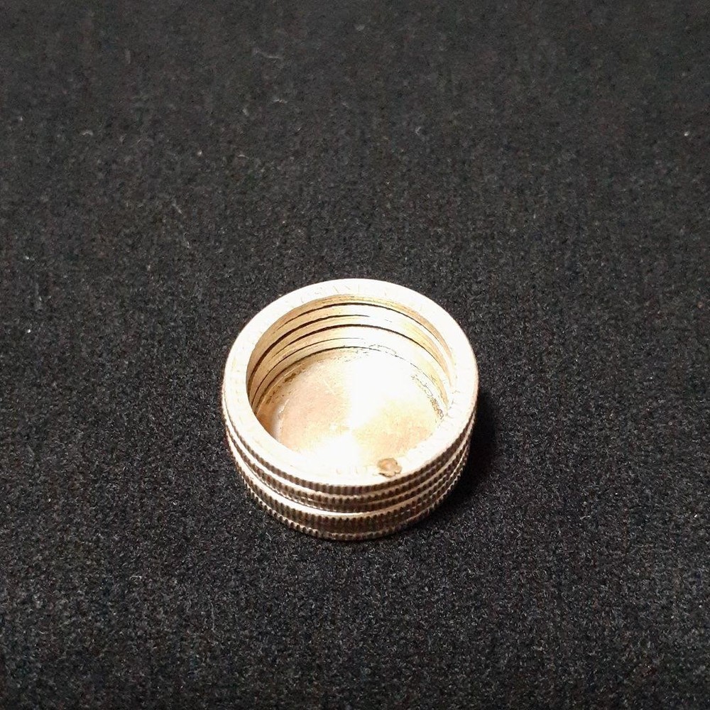 Second hand magic tricksB147 coin magic stack coin silver coin
