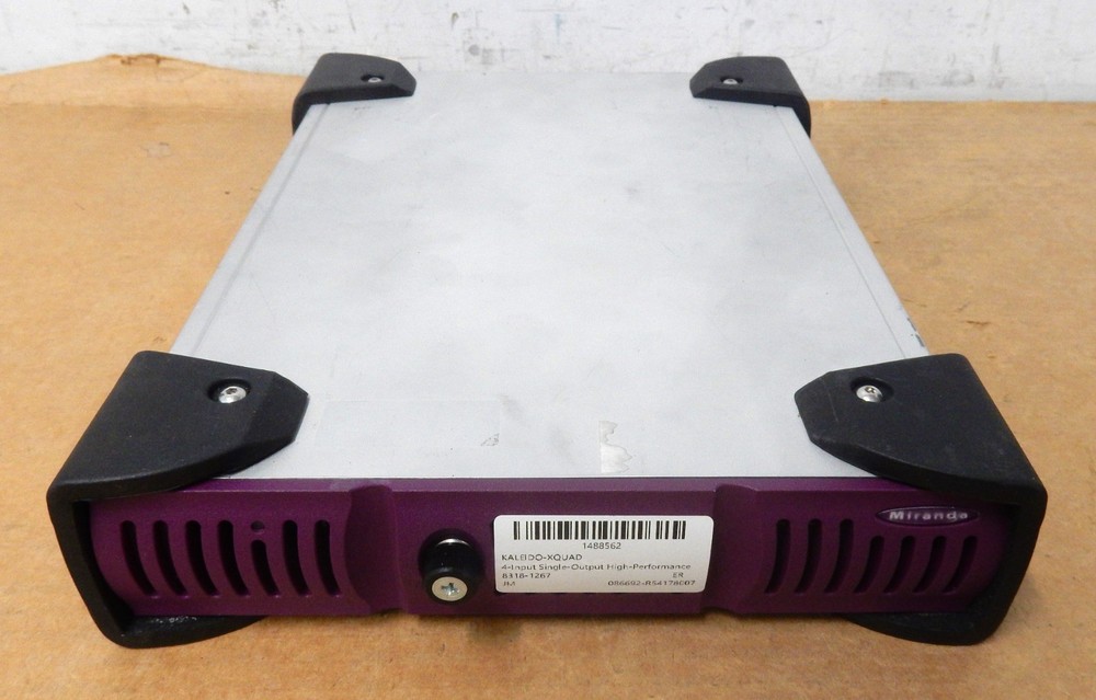 MIRANDA KALEIDO-XQUAD	4-Input Single-Output High-Performance Multiviewer