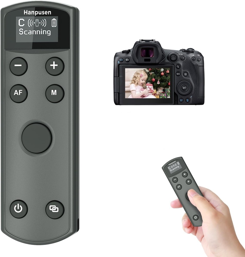 Wireless Bluetooth Remote Replace Canon BR-E1 Shutter Release / Video Recording