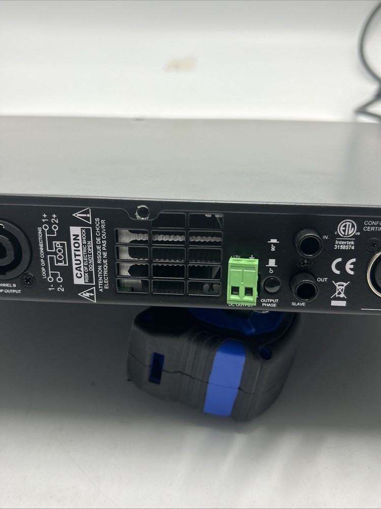 Ampetronic MLD9 Professional 2-Channel Rackmount 1U Induction MultiLoop Driver
