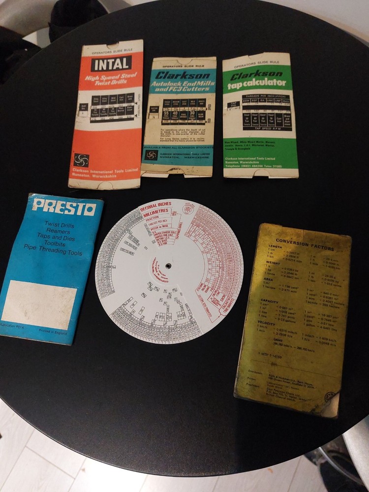 Engineers Data Charts Reference Books and Calculators