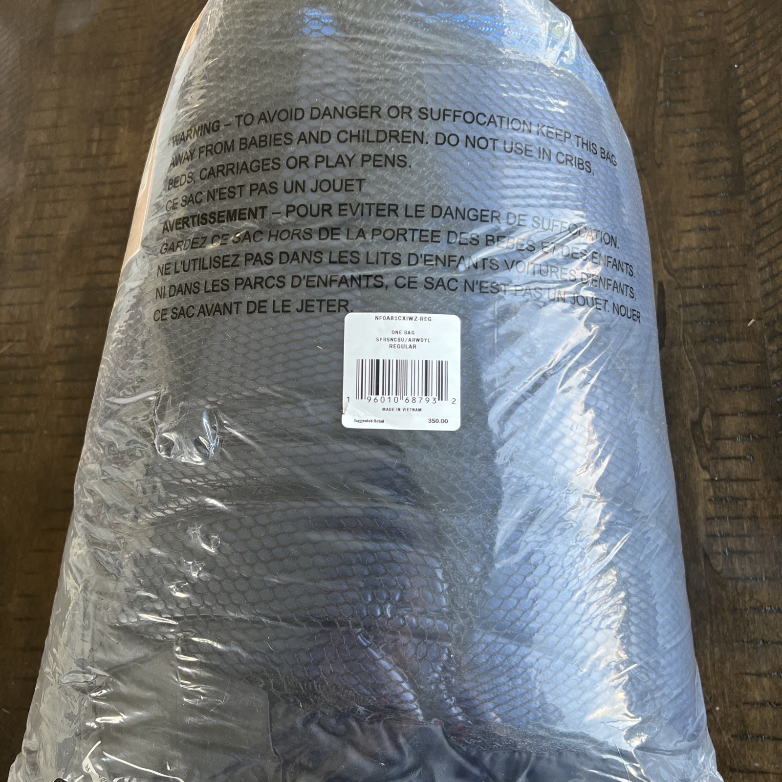 The North Face One Bag 700-Down Multi Layer 5F/-15C Sleeping Bag Regular - Blue