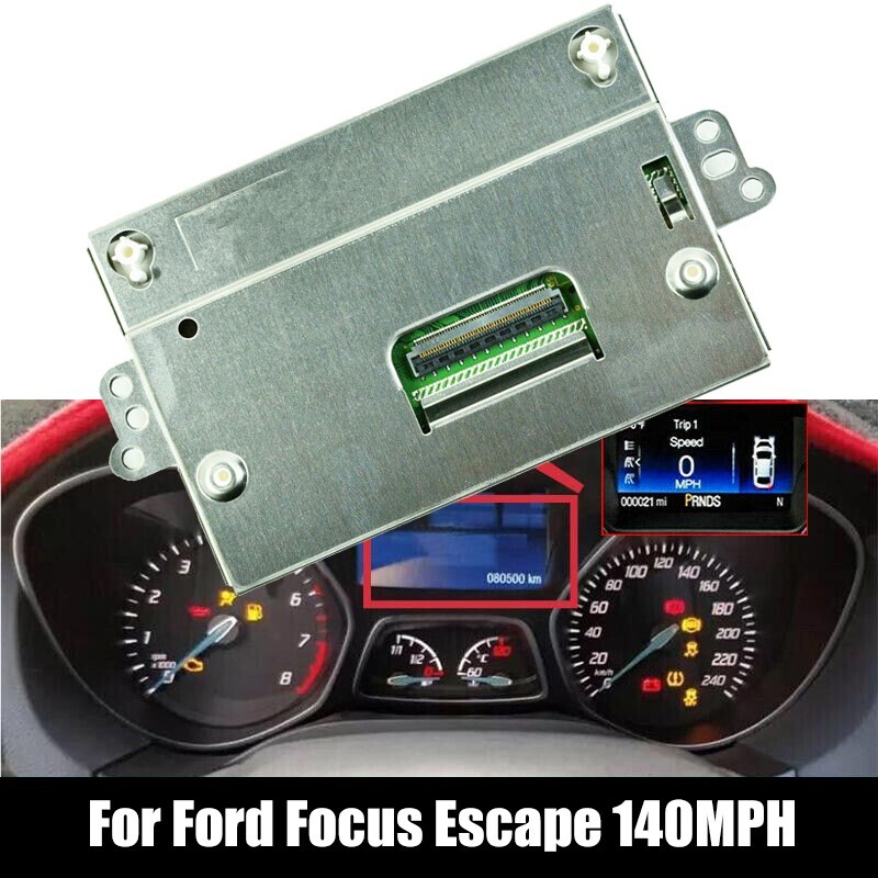 Perfect Fit LCD Screen Replacement for Ford Focus Escape Speedometer Cluster