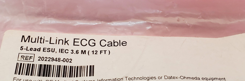 GE Compatible ECG Multi-Link Trunk Cable 2022948-002 ESU IEC