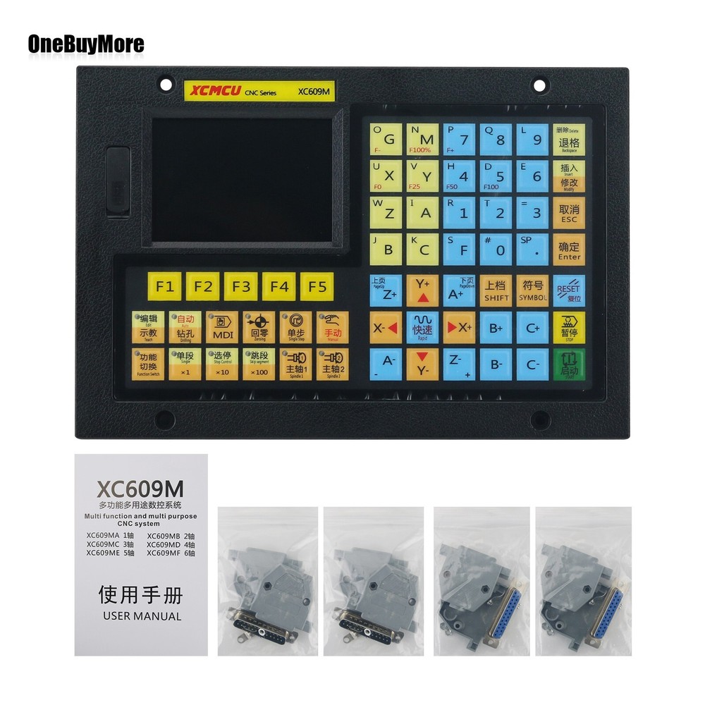 6-Axis CNC Controller CNC Control System 32-bit for Various Machines XC609MF