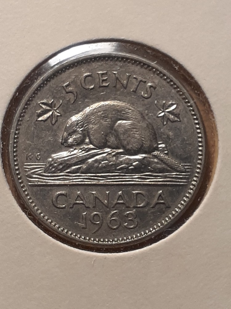 1963 5 CENTS CANADA