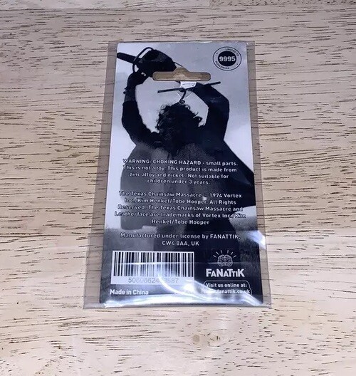 The Texas Chainsaw Massacre Leatherface Keychain Limited Edition Fanattik