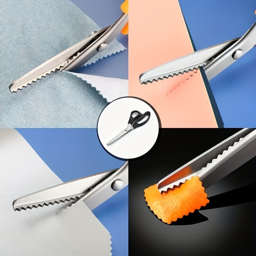 Zigzag, Scallop Professional Pinking Scissors , Crafts & Sewing Scissors