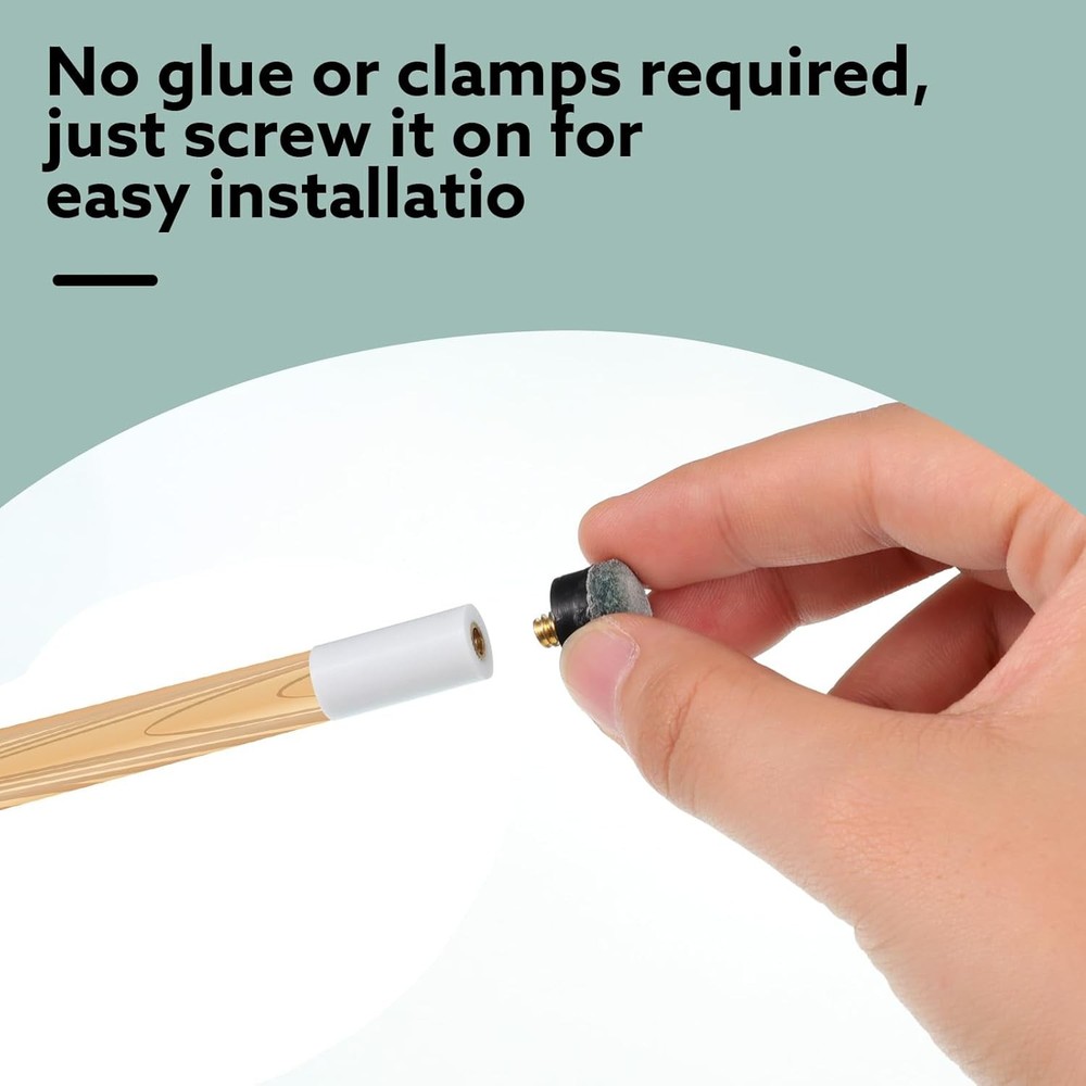 Pool Cue Tip Replacement Kit