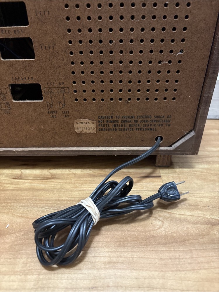 Vtg Panasonic RE-787 Auto Tuning System FM Multiplex Stereo Solid State