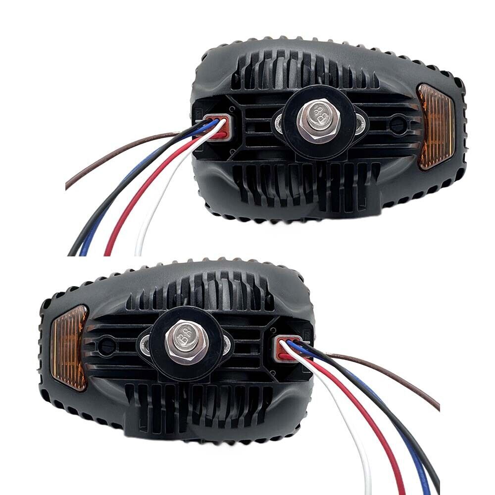 6PCS LED Headlights&Work Lights Kits Replacement For JCB Fastrac Telehandler