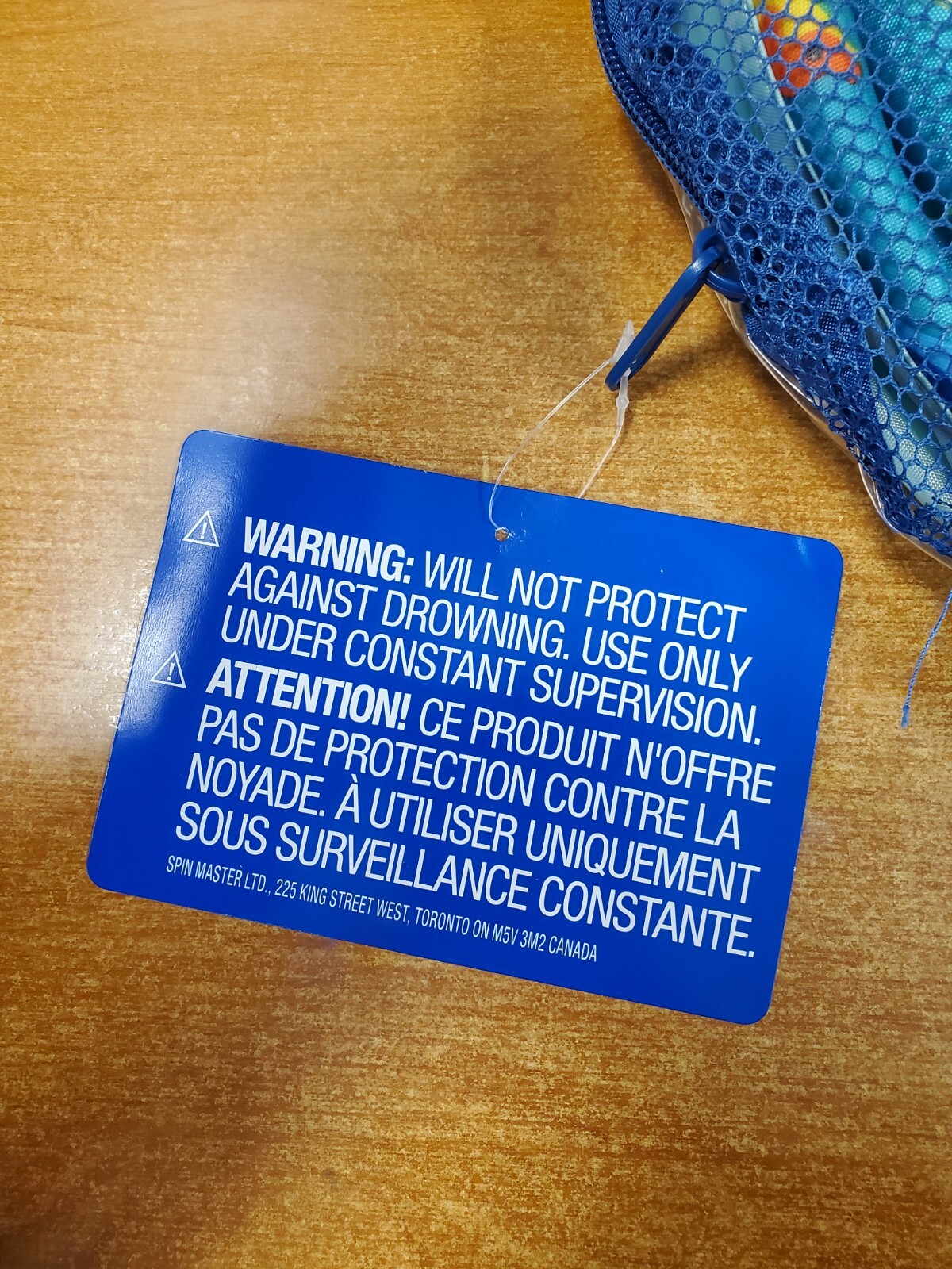 Swimways Premium Baby Springfloat With Sun Canopy Blue *9-24 Months* R5P1