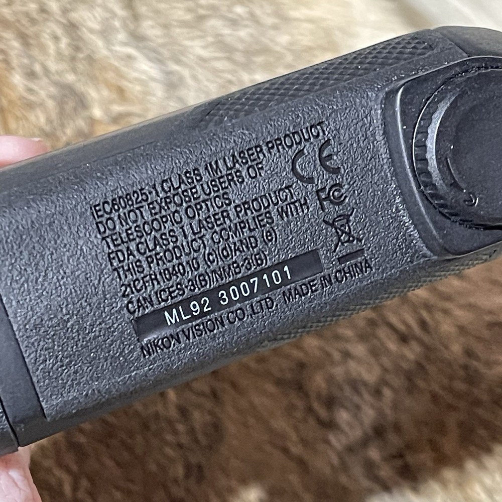 Nikon Black RangeX 4K Laser Range Finder