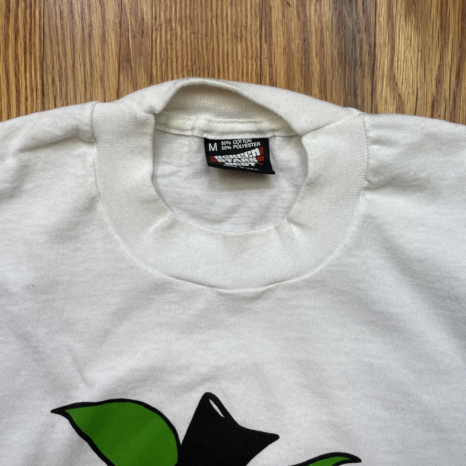 Vintage 80s T Shirt Mens M Teachers Have Class Screen Stars Single Stitch White