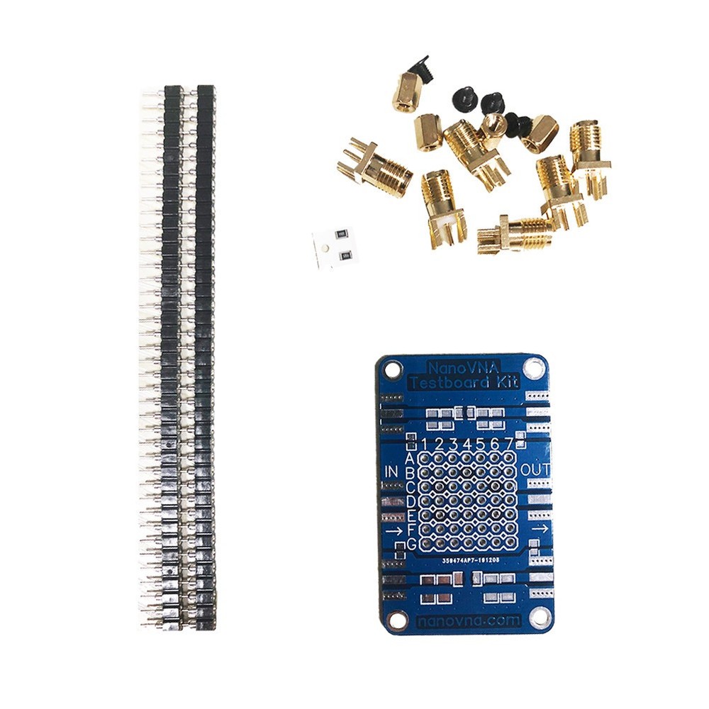 Testboard Kit Test Board Network Analyzer Attenuation Pad Filters Plastic