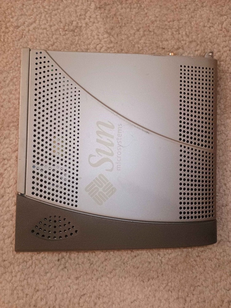 VINTAGE SUN MICROSYSTEMS SUNRAY 1 THIN CLIENT NETWORK TERMINAL COMPUTER RARE