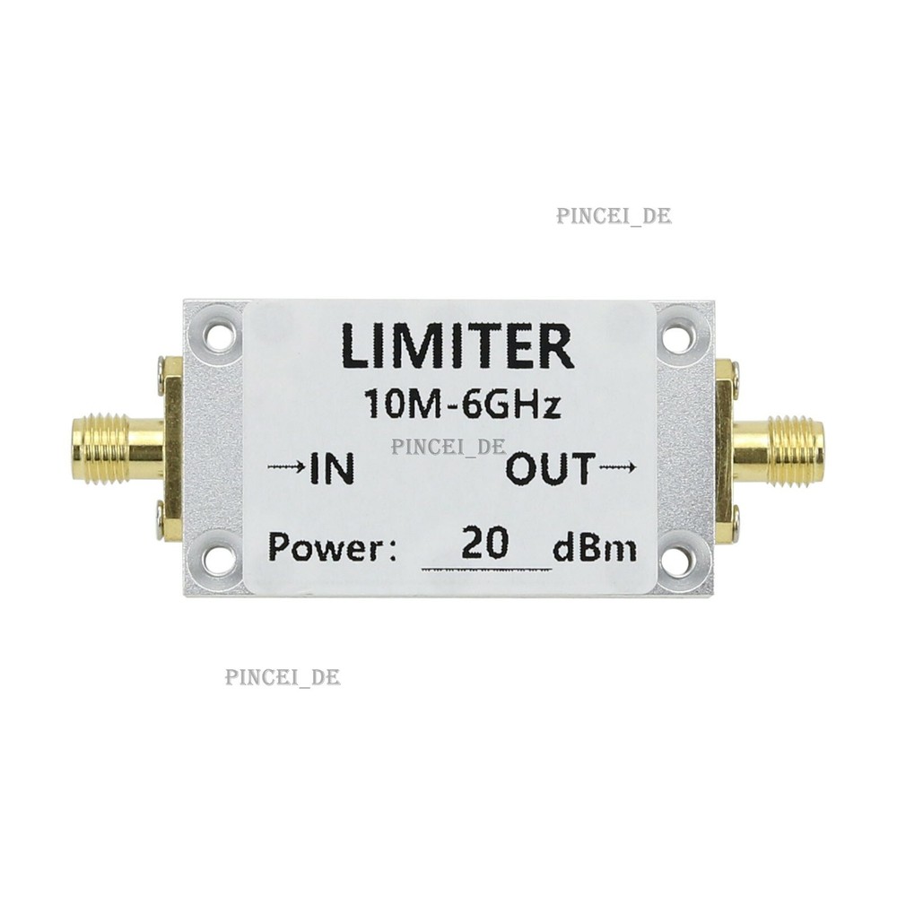 PIN Diode RF Limiter with CNC Shell Compact Size 10M-6GHz Power 20dBm
