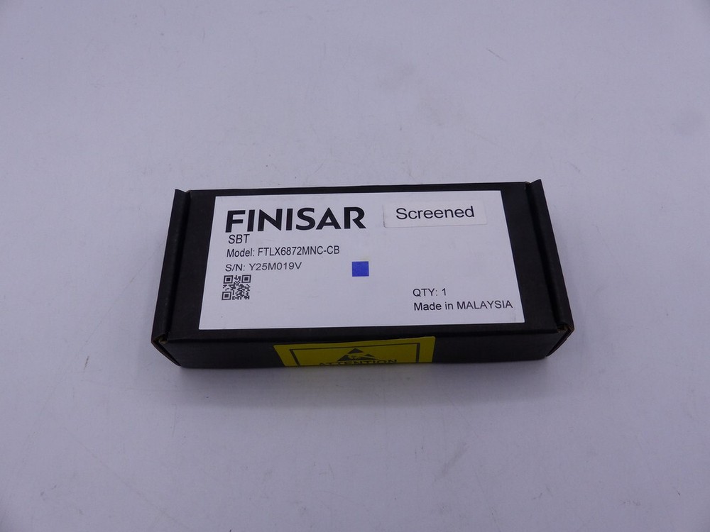FINISAR FTLX6872MNC-CB 11.3GBPS SINGLE 80KM SFP+ SBT OPTICAL TRANSCEIVER MODULE