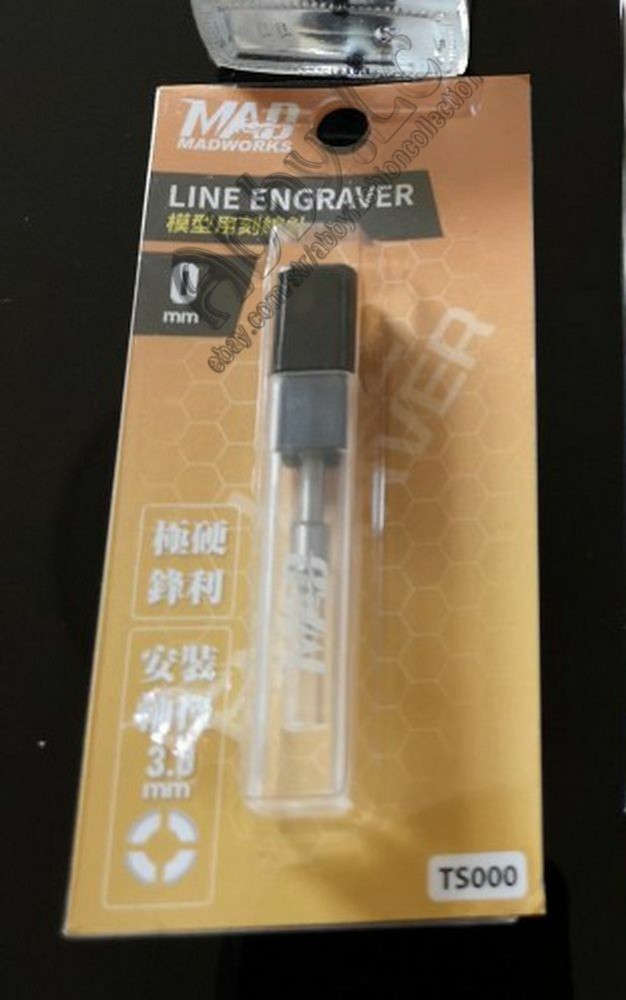 MADWORKS Model Scriber Craft Chisel Tools Tungsten Line Engaver without handle