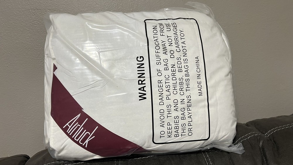 Airluck Luxury Feather Down Comforter King Size