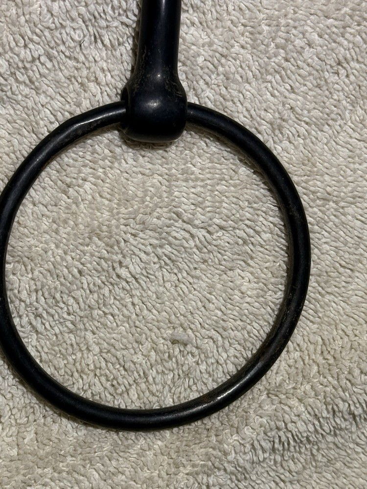 Snaffle Horse Bit 4.50 Inch Loose Ring Thin Snaffle Bit