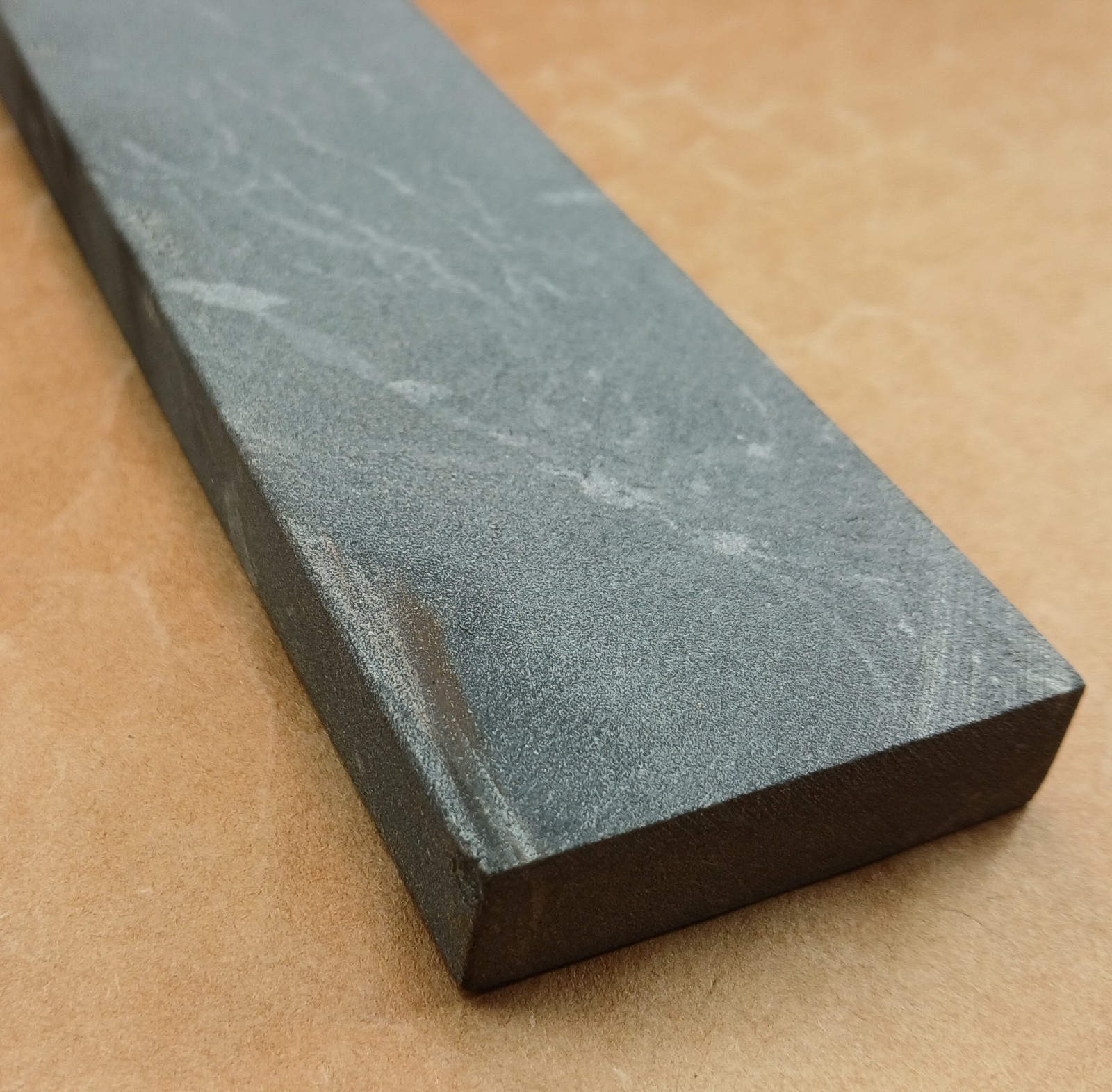 10"x 2"x 1/2" Black Hard Arkansas Oilstone, Whetstone, Knife Sharpening Stone