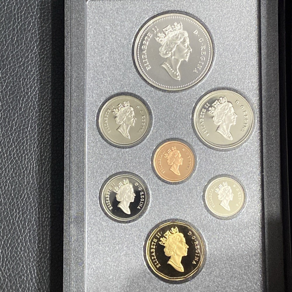 1992 Canada Proof Double Dollar Set (.925 Silver Dollar -Mint Set) Uncirculated