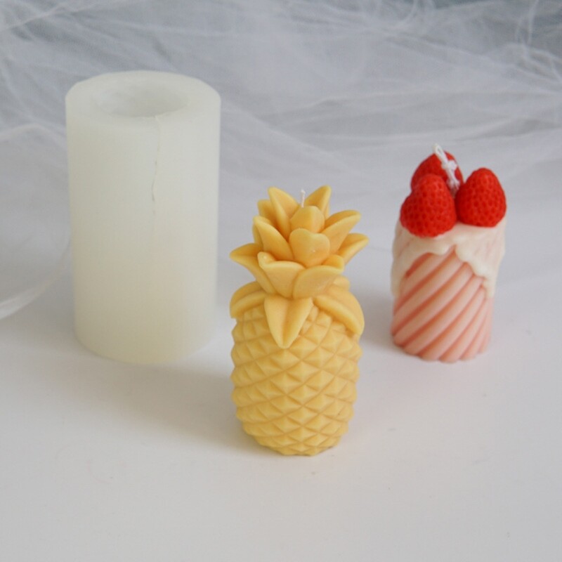 3D Pineapple Silicone Mold for Baking Chocolate Cake Mould Making
