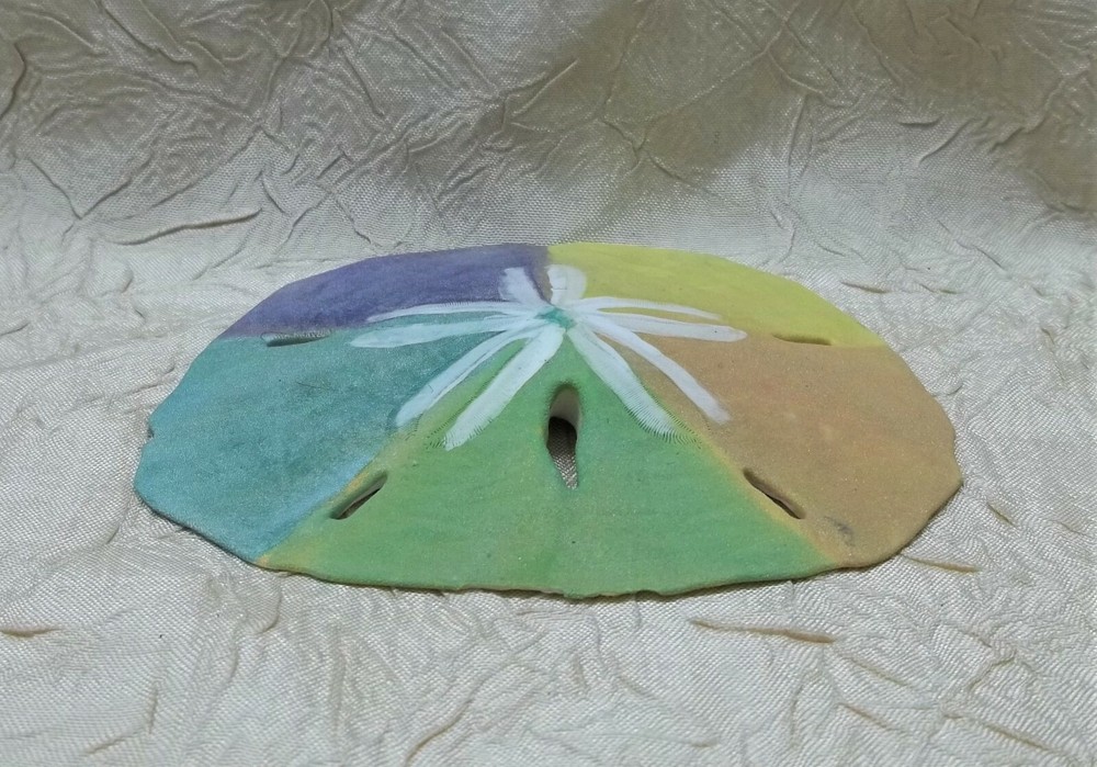 Sand Dollars Two Hand Painted