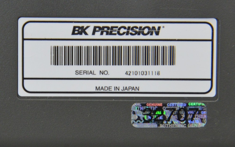 MICRONIX BK Precision 2658 Spectrum Analyzer