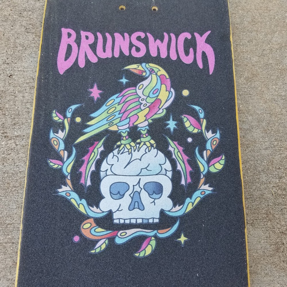 Skateboard Deck Name in Blood
