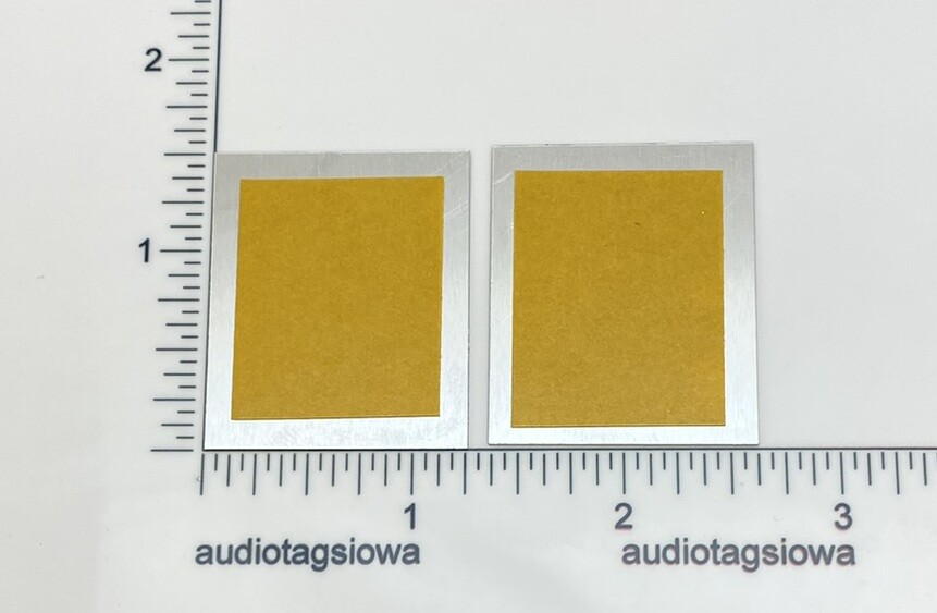 Yamaha Speakers Badge Logo Pair Aluminum Custom Made