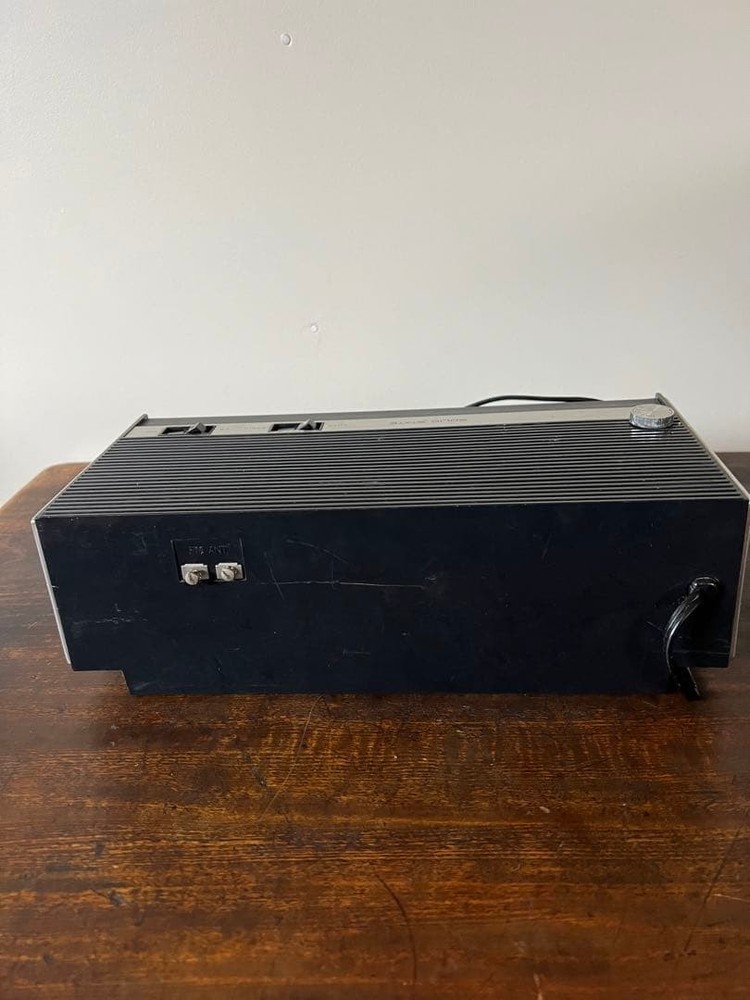 Flapping clock radio clock Showa retro junk