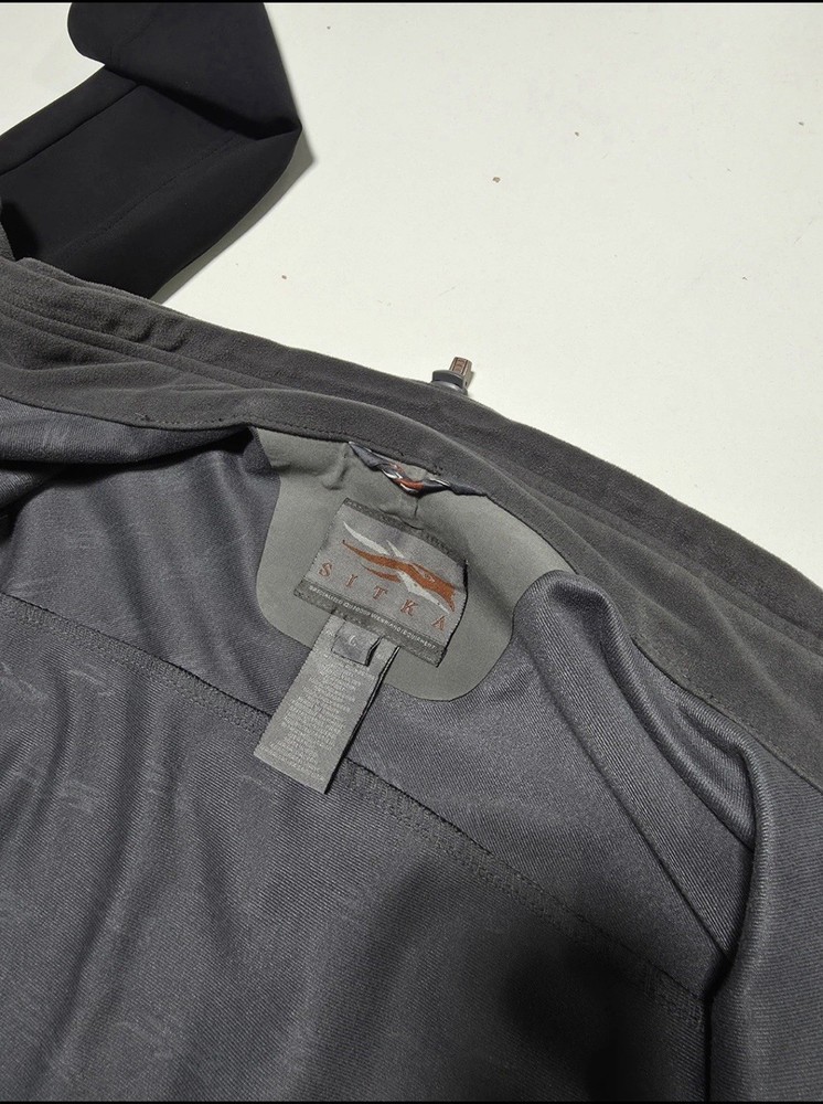 Sitka Gear Jetstream Jacket Black Large 100% WINDPROOF