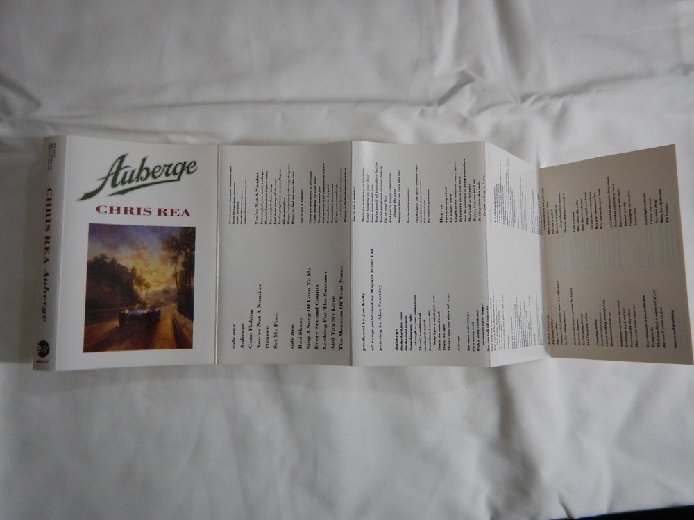 CHRIS REA - AUBERGE - CASSETTE