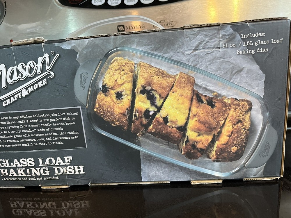 Glass Loaf Baking Dish 51 Oz.