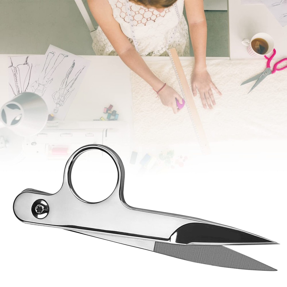 Thread Snips Sewing Snippers with Protective Sleeve Trimming Shears Tool