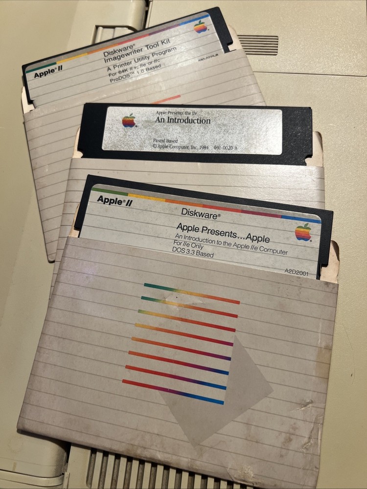 Apple II Software : Apple Diskware - Imagewriter Tool Kit, Apple Presents IIe