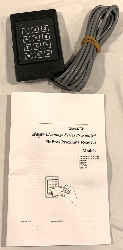 Indala FP5061B/10022K01 Keypad Proximity Reader