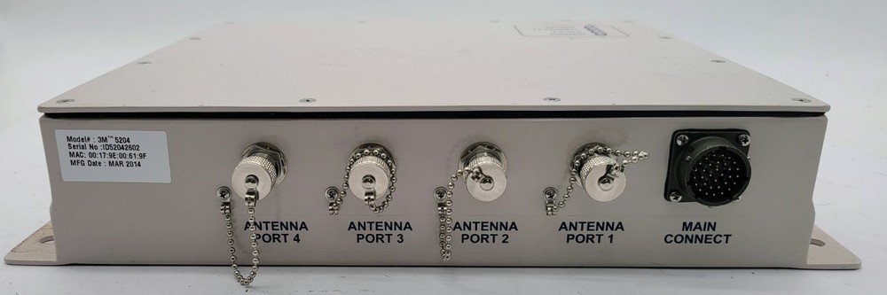 5 Set. UHF 5204 ETSI RFID Toll Reader 24Vdc 3M
