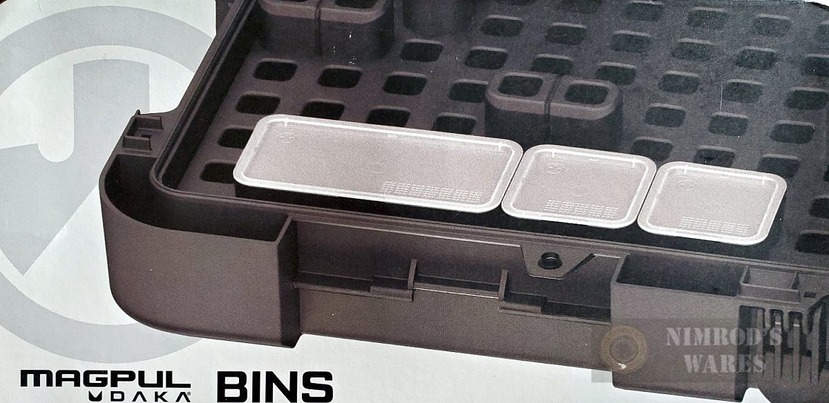 Magpul DAKA BINS 2x4 2x2 for DAKA Grid Panels Loose Parts Gear Ammo MAG1389-BLK