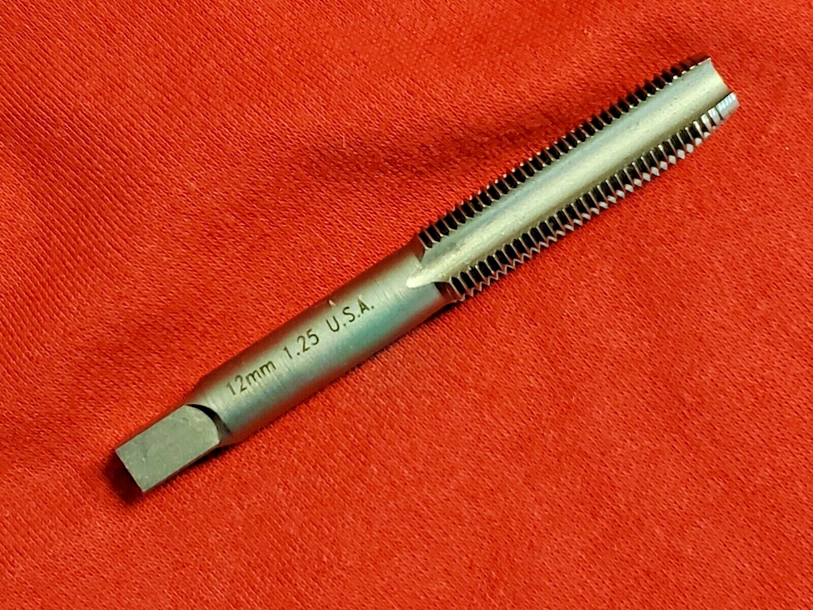 M12 X 1.25 Plug tap Carbon Steel Irwin 1742 ZR Metric Tap 4FL RH Spark Plugs