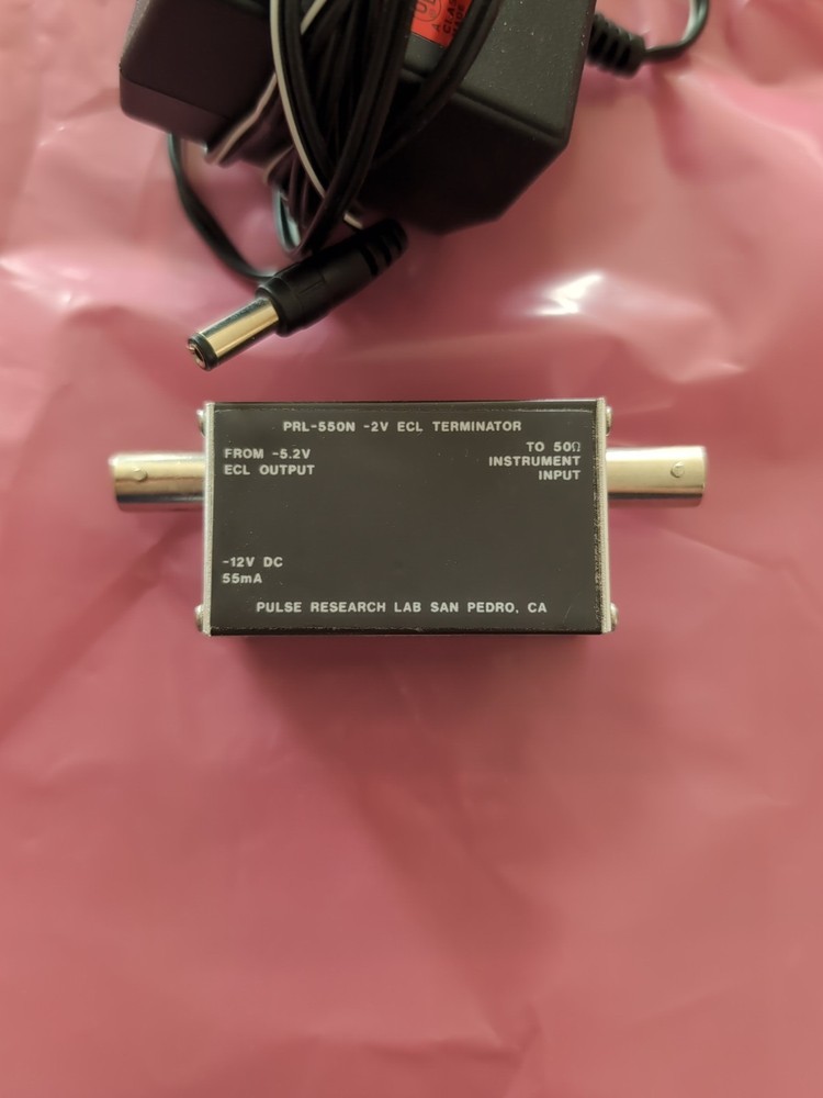 Pulse Research Lab prl-550N -2v ecl terminator W/ Power