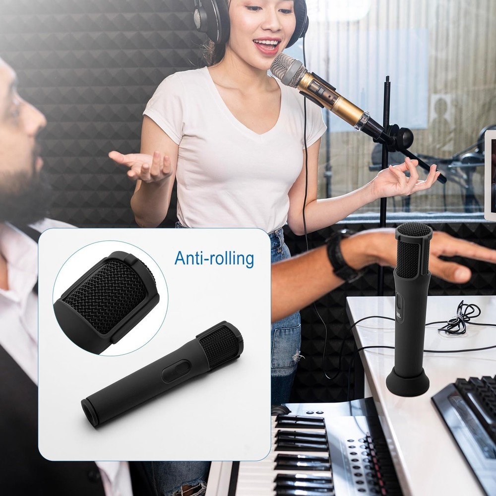 Silicone Case for JBL PartyBox Wireless Microphone 2-Pack Black