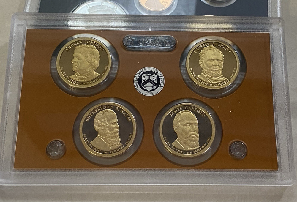 2011 Silver Proof Set U.S. Mint OGP / COA & 2011 Clad US Mint Set ~ 28 coins