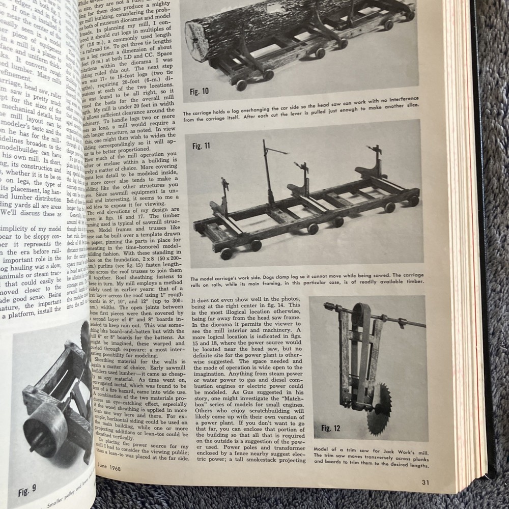 Model Railroader Vol.35-Bound Volume 1968–12 Issues