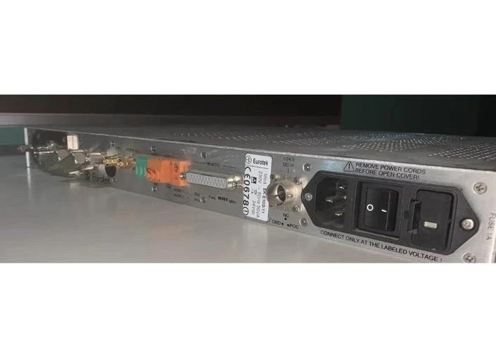 EUROTEK 70 MHZ ANALOG MODULATOR INPUT 2 AUDIO / 1 VIDEO BROADCAST